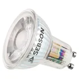 sebson LED Lampe 5W GU10 warmweiß 1 St.