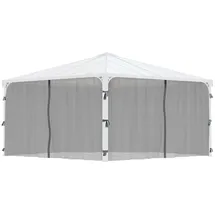 CANOPIA Pavillonseitenteil 1 Stück 4,36 x 2,14 m Grau