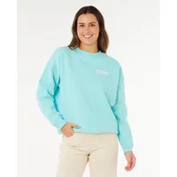 Rip Curl Surf Puff Inspired Crew Sweatshirt Blau L