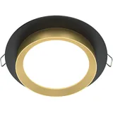 Maytoni Einbauleuchte Aluminium und Kunststoff Ø11mm inkl. GX53 Schwarz