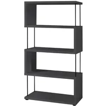 58 aufm Kessel Bücherregal 66 x 33 x 126 cm Anthrazit