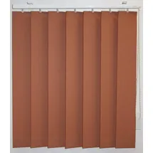 SUNLINES Lamellenvorhang Montana, mit Bohren, Wunschmaß orange 175 cm x 130 cm