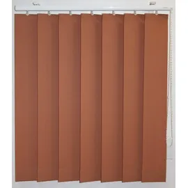 SUNLINES Lamellenvorhang Montana, mit Bohren, Wunschmaß orange 175 cm x 130 cm