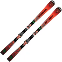 Rossignol Hero Elite ST TI Ski Set Slalom rot 167 cm