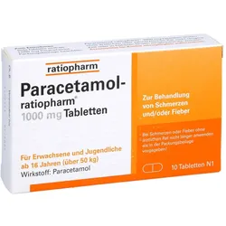 Paracetamol-ratiopharm 1000mg