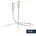 ShiverPeaks S-CONN Patchkabel cat 6A S/FTP PIMF 0 25m FL31-60000