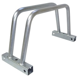 VISO Fahrradständer VISO VELO1 Fahrradständer Anzahl Einstellplätze=1 Stahl Silber silberfarben