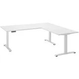 Harper Winkelschreibtisch Harper Birches Weiß