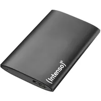 Intenso 1 TB USB3.2 Premium tragbare SSD Schwarz (1 TB), Externe SSD, Schwarz