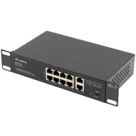LANBERG Switch PoE+ Rack 10/19'' 120W