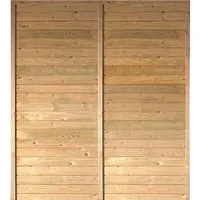 Karibu Seitenwand 180 x 200 cm kesselduckimprägniert
