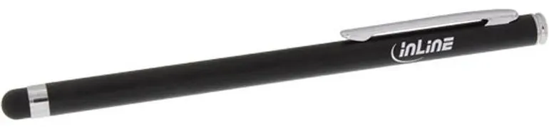 INLINE Stylus, Stift für Touchscreens von Smartphone und Tablet, schwarz
