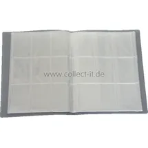 laboxã bonbonsbylaconfiseriemelunaise Leerer Ordner - 32 Seiten (576 Karten) - Ideal zum Sammeln von Fotos/Karten - Neutrale Farbe