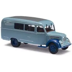 BUSCH 51851 H0 Robur Garant K 30 Kombiwagen, Blau