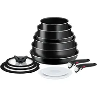 Tefal Ingenio Easy on 13-Teiliges Topf Und Pfannenset Abnehmbarer Griff, Stapelb