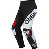 O'Neal Element Shocker Motocross Hose, schwarz-rot, Größe 30/46