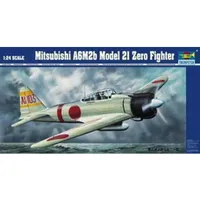 Trumpeter 02405 1:24 Mitsubishi A6M2b Zero Typ 21