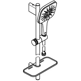 Grohe Rainshower 130 Cube chrom 26583000