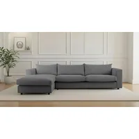 LeGer Home by Lena Gercke Ecksofa "Avelina", grau (dunkelgrau),