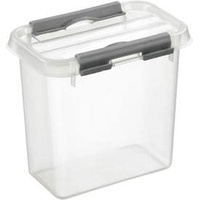 SUNWARE Q-Line Box 1,1L, Transparent, Küchenwaage