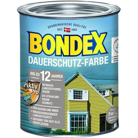 Bondex Dauerschutz-Farbe 750 ml granitgrau seidenglänzend
