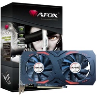 AFOX Grafikkarte NVIDIA Geforce GTX1660Ti 6GB GDDR6 DP DVI HDMI ATX Dual Fan AF1660TI-6144D6H4