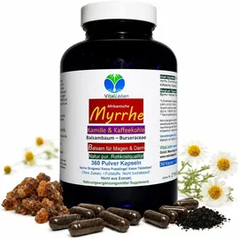 Vitalleben Myrrhe Kamille Kaffeekohle Kapseln 360 St.