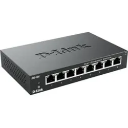 DLink Deutschland 8-Port Switch Layer 2, 10/100Mbit DES-108/E