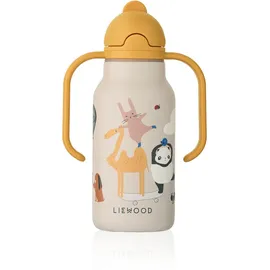 Liewood Kimmie Flasche, 250ml - Around the world, sandy