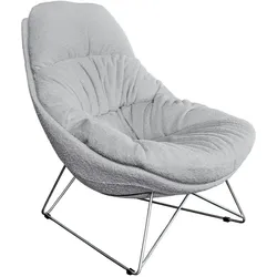 KAWOLA Sessel AVON Relaxsessel Stoff grau