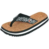 F2 Herren Schuhe Beach Slipper Flip Flops 44/45 Schwarz 2024/25 44