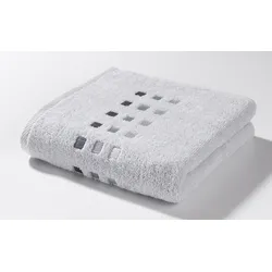 Handtuch QUATTRI silber - silber