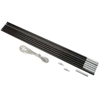 Bo-Camp Garden Mast-Zelt flexibel Silber 11 mm