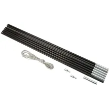Bo-Camp Garden Mast-Zelt flexibel Silber 11 mm
