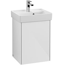 Villeroy & Boch Collaro Waschtischunterschrank C00501DH 41x54,6x34,4cm, mit LED-Beleuchtung, Glossy White