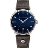 Bruno Söhnle Herren Armbanduhr 17-12236-311 Bergamo Automatik Lederband braun