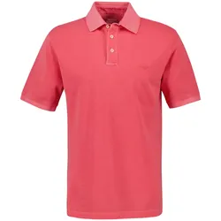 GANT Herren Poloshirt, ausgewaschen - SUNFADED POLO, Washer, Kurzarm, Knopfleiste Rot 5XL