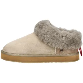 SHEPHERD Hausschuhe Veloursleder Beige 38