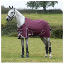 Weatherbeeta Comfitec Plus Dynamic II Medium-Lite Standard Neck Rug - Maroon/Grey