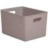 Tatay Aufbewahrungsbox 29,4 x 38,5 x 23 cm 1-tlg. Beige/Taupe