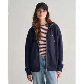 GANT Shield Zip Hoodie Blau M