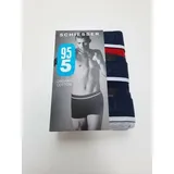 SCHIESSER 95/5 Shorts Organic Cotton webgummibund mehrfarbig 3er Pack