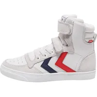 Hummel Slimmer Stadil Leder High-Top Sneaker Kinder 9001 white
