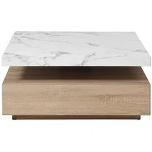 vente-unique Kyria Weiß Holz 80 x 36 x 80 cm