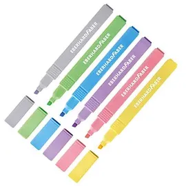 Eberhard Faber Slim pastell Textmarker 6 St. Mehrfarbig