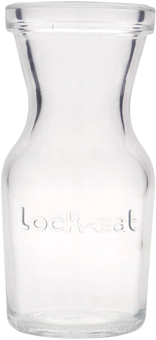 Carafe en verre 250 ml 'Lock-Eat', bouchage: bouchon mécanique