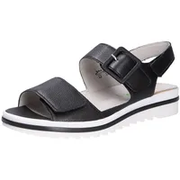 WALDLÄUFER Damen Sandale, schwarz(schwarz), Gr. 51/2 - Schwarz