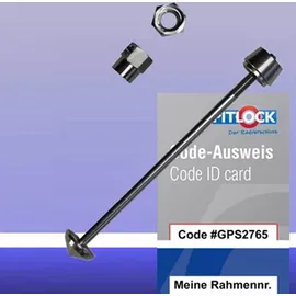 Pitlock Set 04 Vorderrad silber