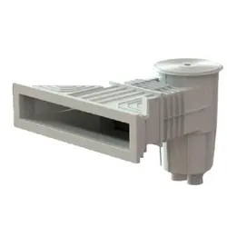 Oberflächenabsauger Skimmer Pool Kunststoff SLIM für Folienbecken