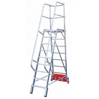 Krause Vario kompakt Podestleiter 9 Stufen 833150